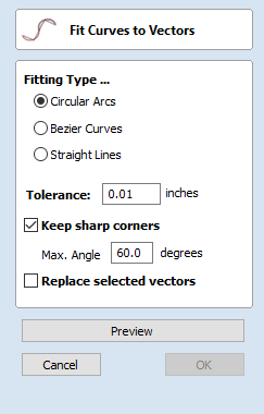 >Fit Curves to Vectors Form